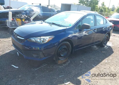 2020 Subaru Impreza Sedan z USA, uszkodzony, nr VIN 4S3GKAB61L3615689